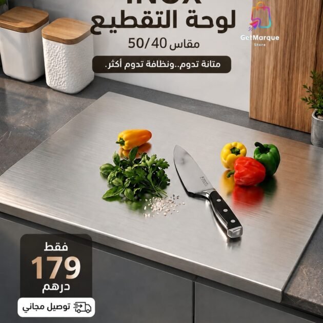 لوحة تقطيع inox 304l الحجم الكبير